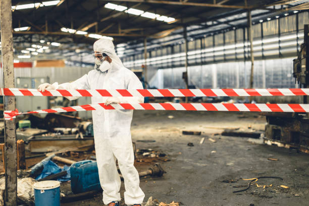 Professional Unattended Death Cleanup technician working in Johnsonburg, PA